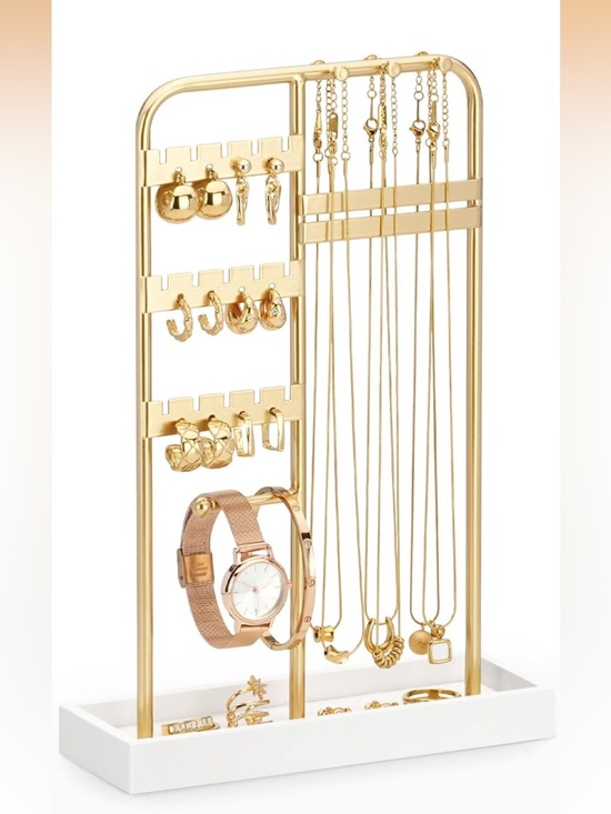 Other - Jewelry Organizer Stand with White Tray - room decor gift for women/teen girl